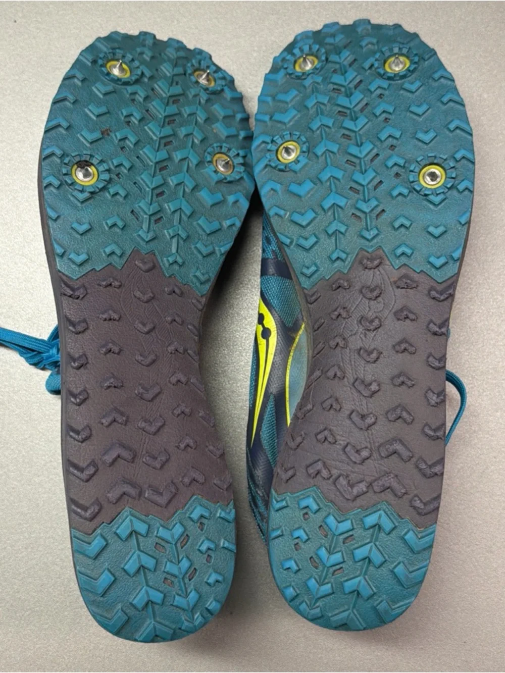 Saucony Kilkenny XC8 Cross Country Mid Distance Track Spikes BLUE 10 Men’s‎